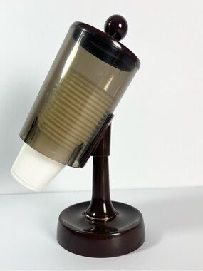 Vintage MCM Brown London Ware Plastic Disposable Cup Holder Dispenser